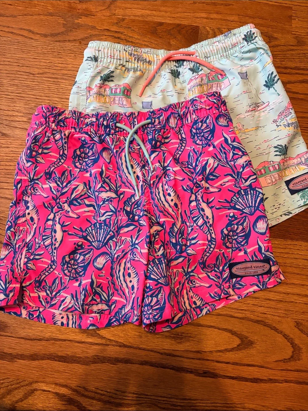 2 Vineyard Vines boys swim trunks
